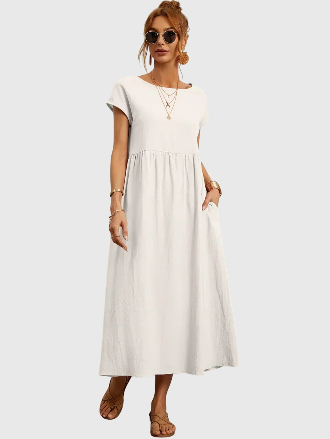 Morgan and Brooke | Casual Pocket Dress