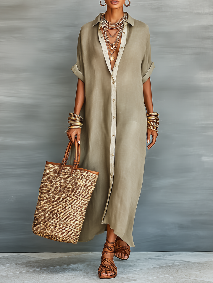 Morgan & Brooke | Linen Dress