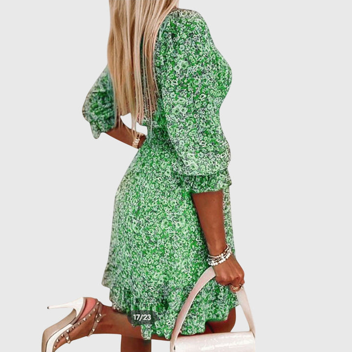 Morgan and Brooke | Dress - Floral, Puff Sleeve