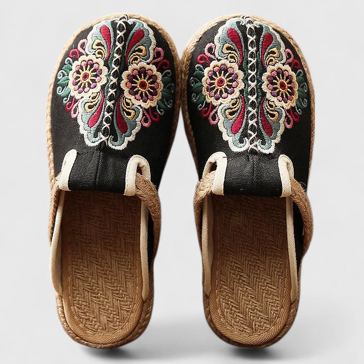 Morgan and Brooke | Handmade Floral Mules