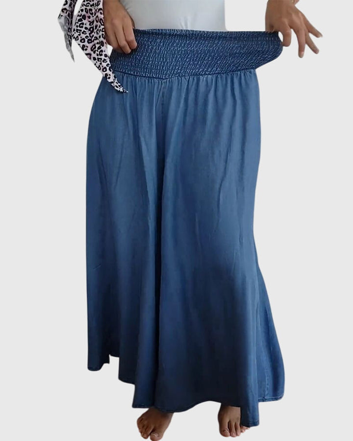 Morgan and Brooke | Pants with Elastic Waistband