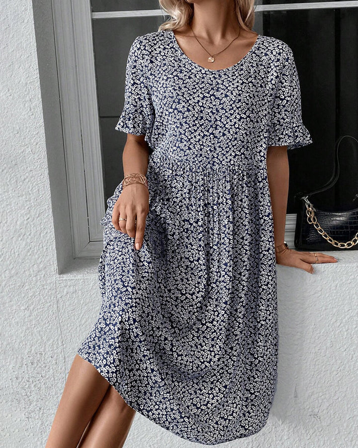 Morgan & Brooke | Floral Midi Dress