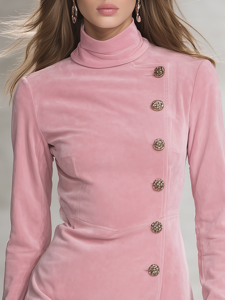 Morgan & Brooke | Faux Suede Dress