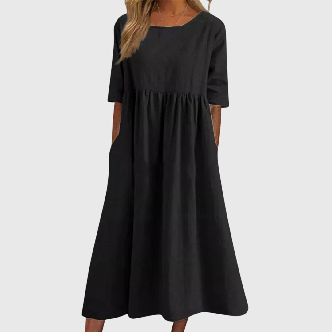 Morgan and Brooke | Haisley™ | Short-Sleeved Dress