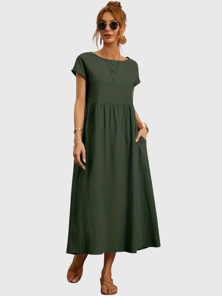 Morgan and Brooke | Casual Pocket Dress