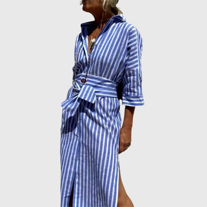 Morgan and Brooke | Classic Striped Dress