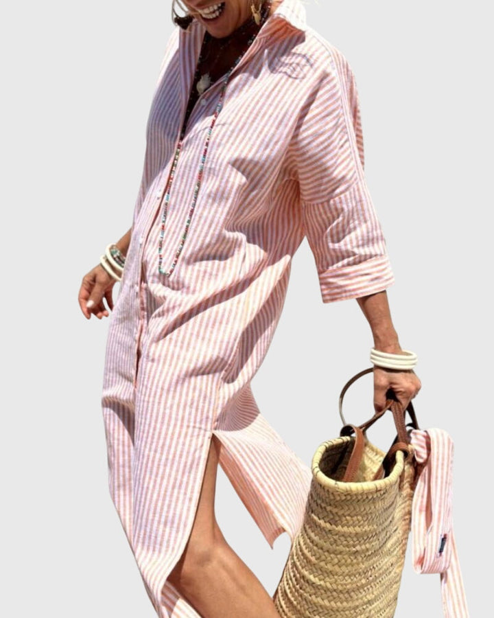 Morgan and Brooke | Classic Striped Dress