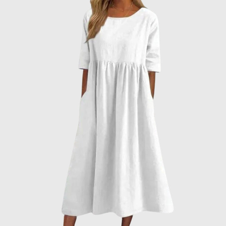 Morgan and Brooke | Haisley™ | Short-Sleeved Dress