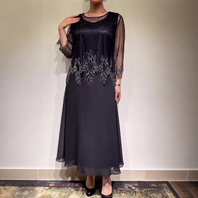 Morgan & Brooke | Midi A-Line Dress