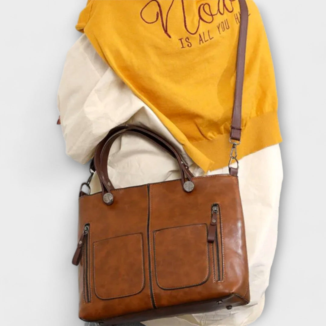 Morgan and Brooke | | Leather Bag