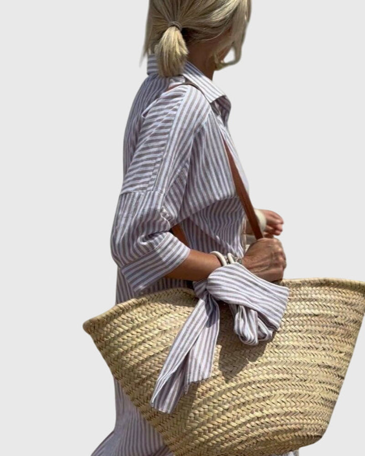 Morgan and Brooke | Classic Striped Dress