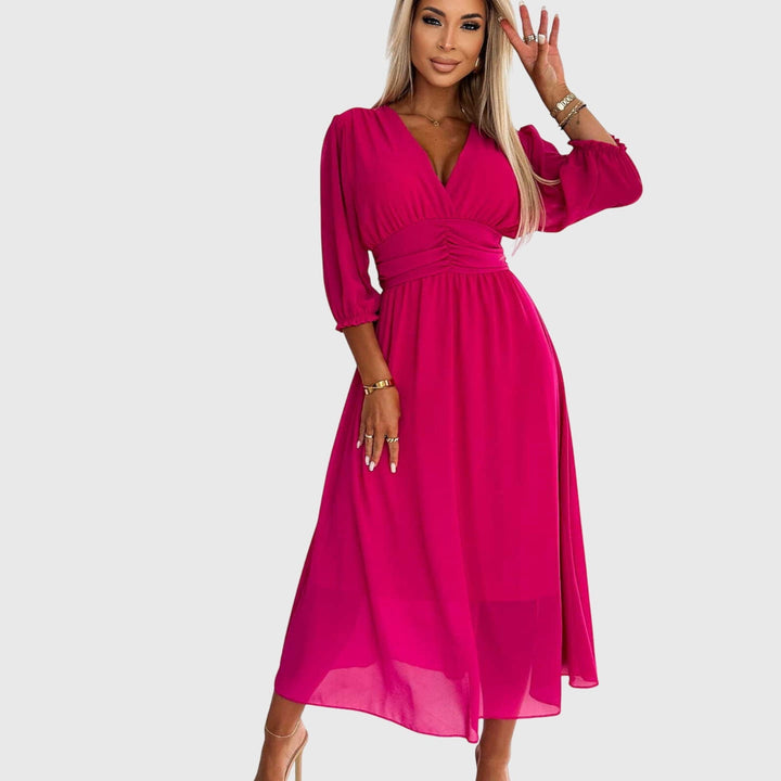 Morgan and Brooke | Chloe™ | Lightweight Chiffon Dress