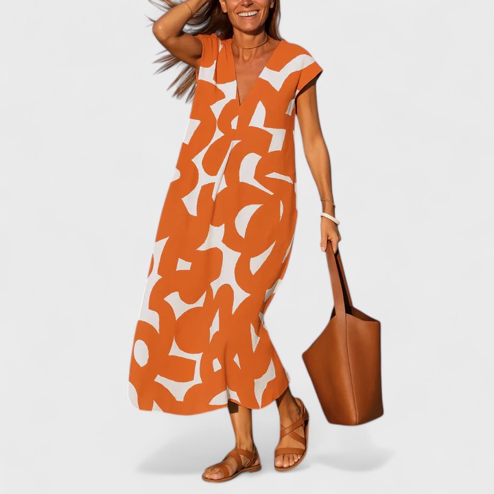 Morgan and Brooke | V-Neck Dress