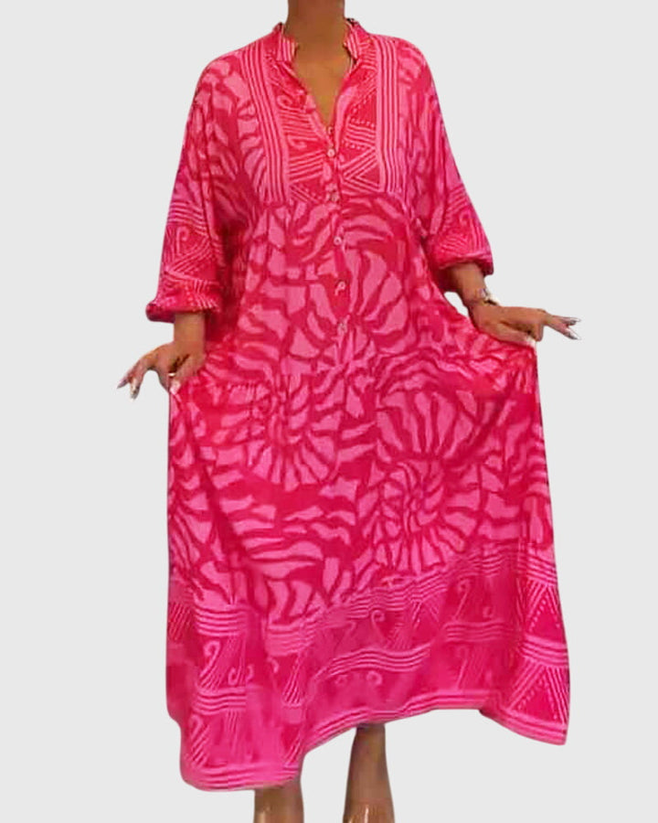 Morgan and Brooke | Mckinley™ | Maxi Dress, Elegant Print