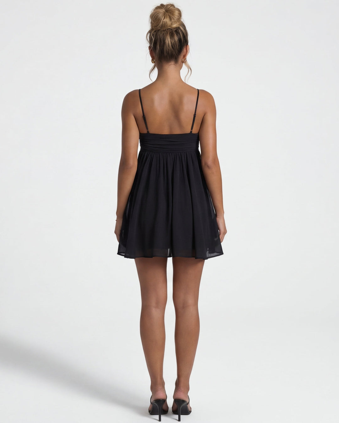 Morgan & Brooke | Flowy Babydoll Lightweight Mini Dress