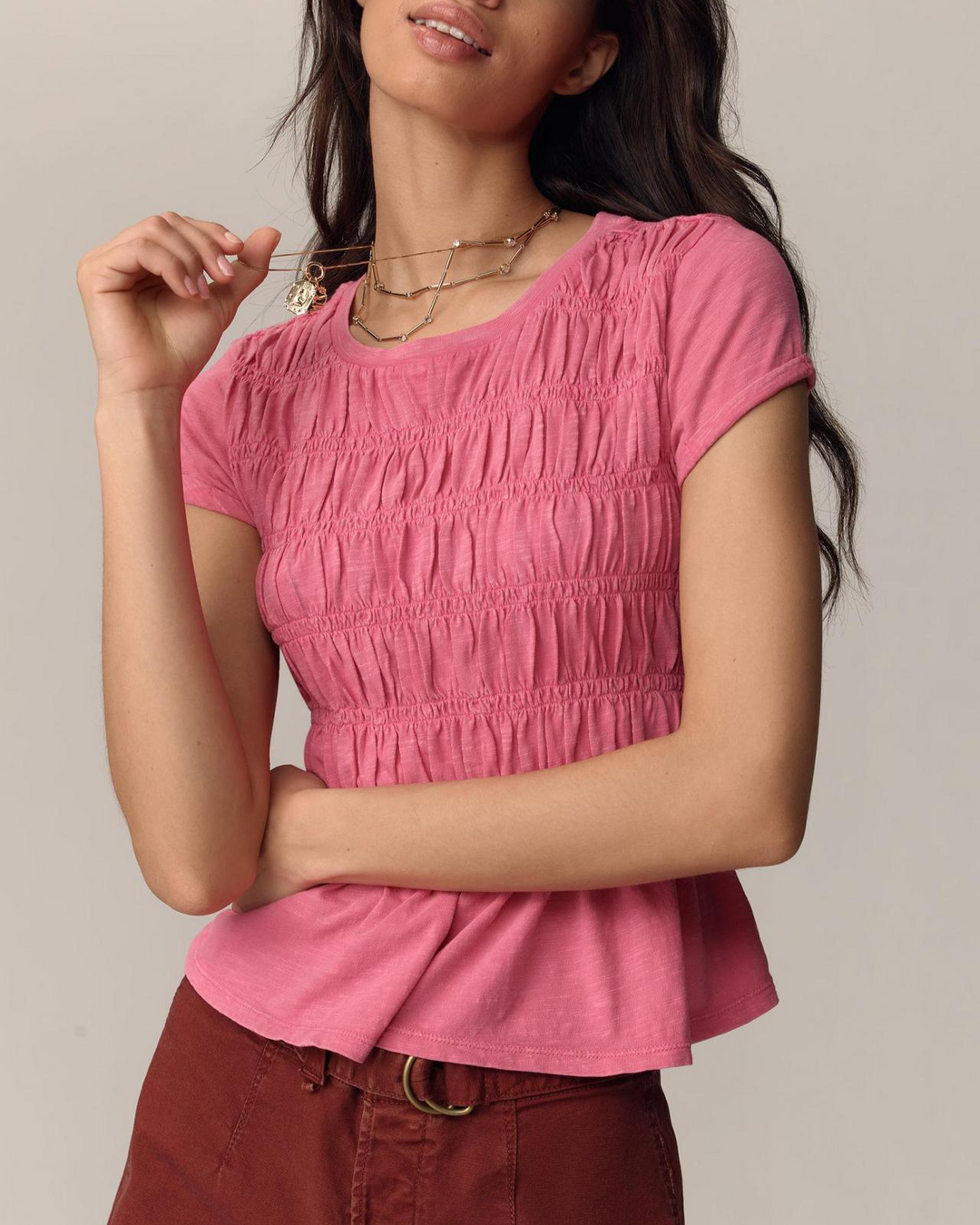 Morgan and Brooke | Ruffle Top