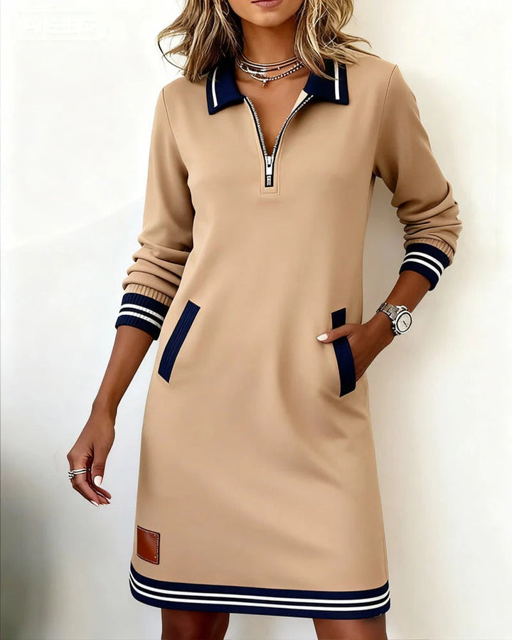 Morgan and Brooke | Dress - Long Sleeve - Cotton
