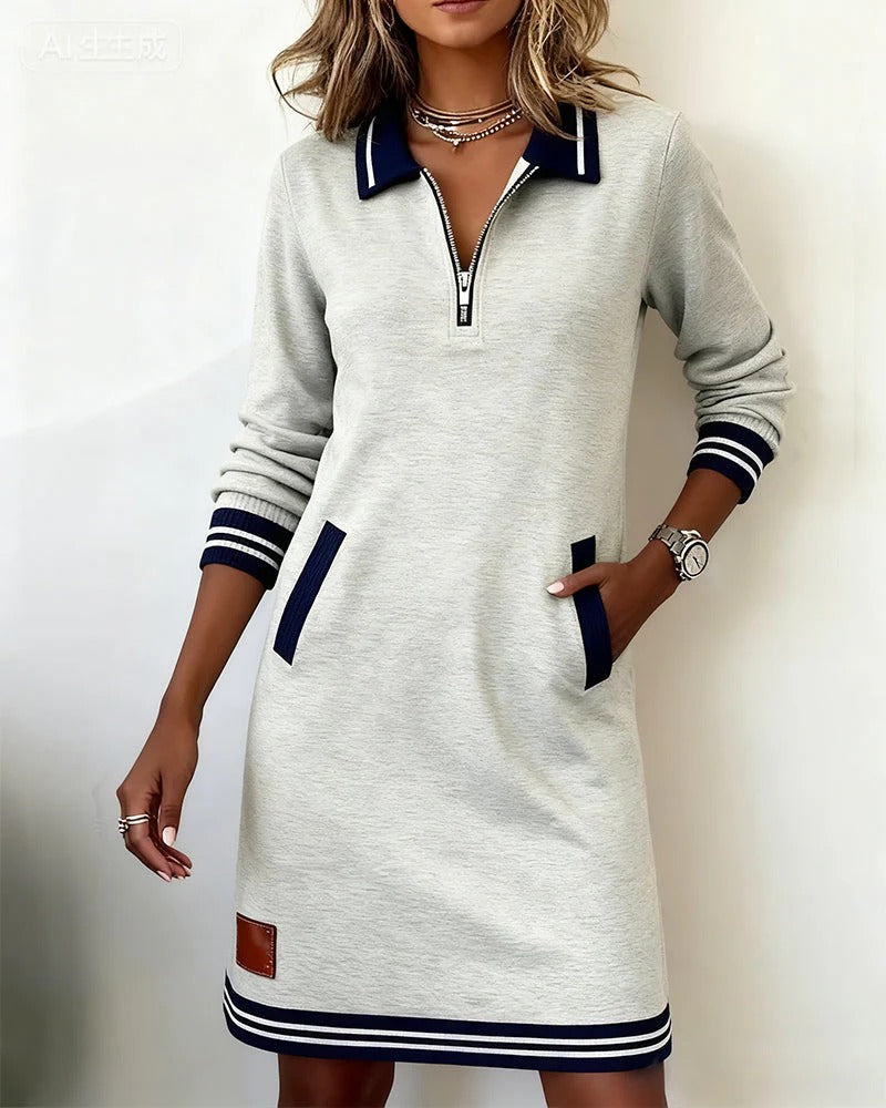 Morgan and Brooke | Dress - Long Sleeve - Cotton