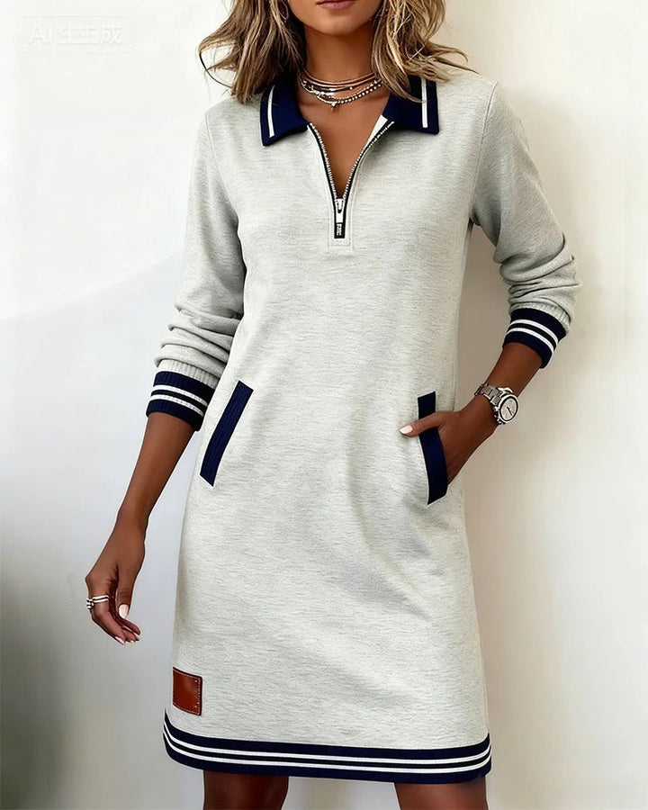 Morgan and Brooke | Dress - Long Sleeve - Cotton