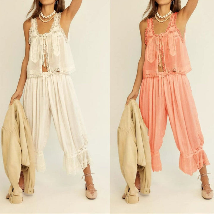 Morgan and Brooke | Lace Two-Piece Set