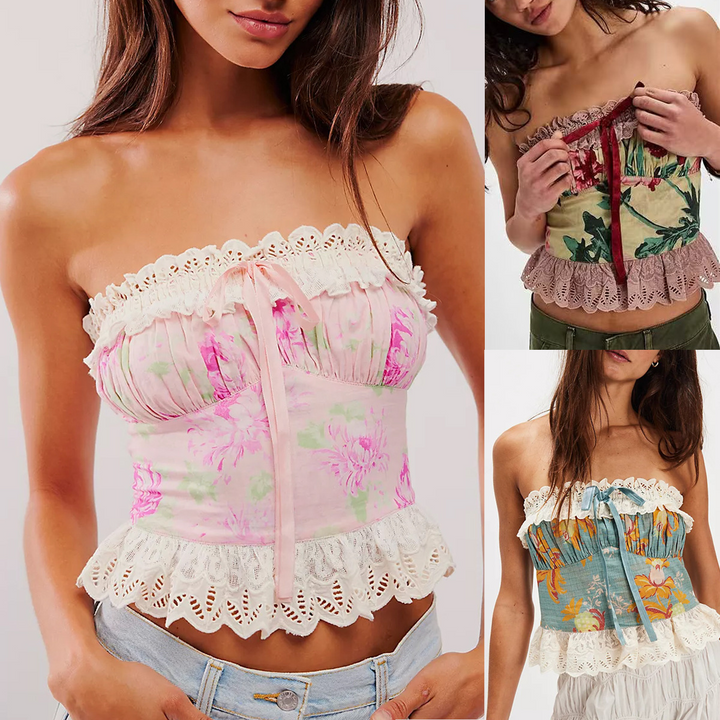 Morgan and Brooke | | Lace Corset Top
