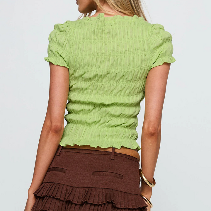 Morgan and Brooke | | Ruffle Top |