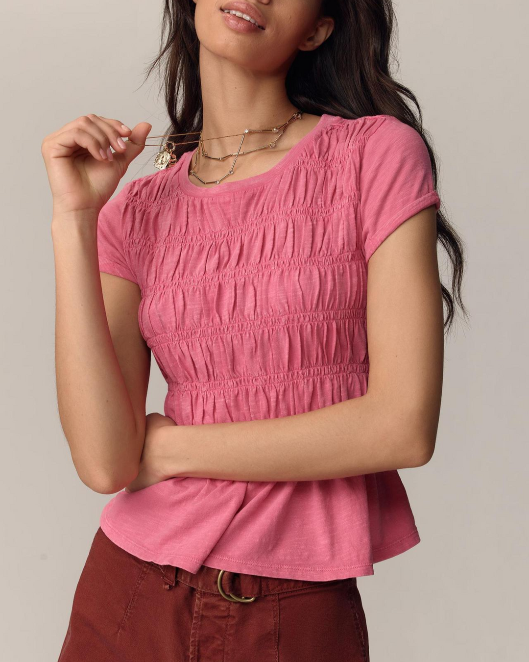 Morgan and Brooke | Ruffle Top