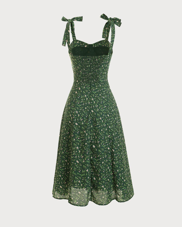 Morgan and Brooke | Floral Midi Dress for Women