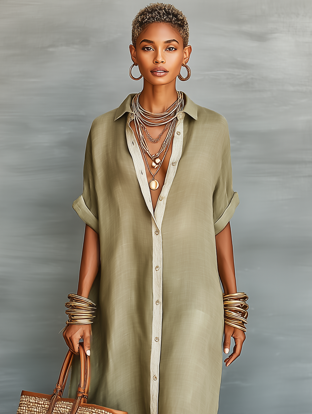 Morgan & Brooke | Linen Dress