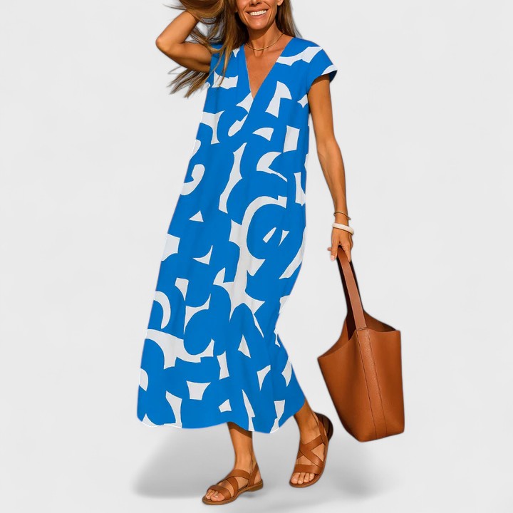 Morgan and Brooke | V-Neck Dress