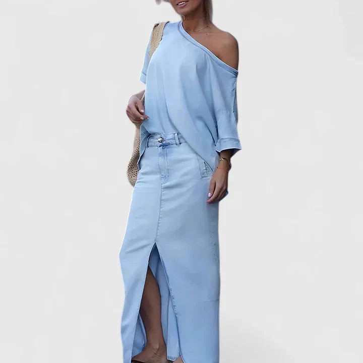 Morgan and Brooke | Averlynn | Maxi Skirt Set