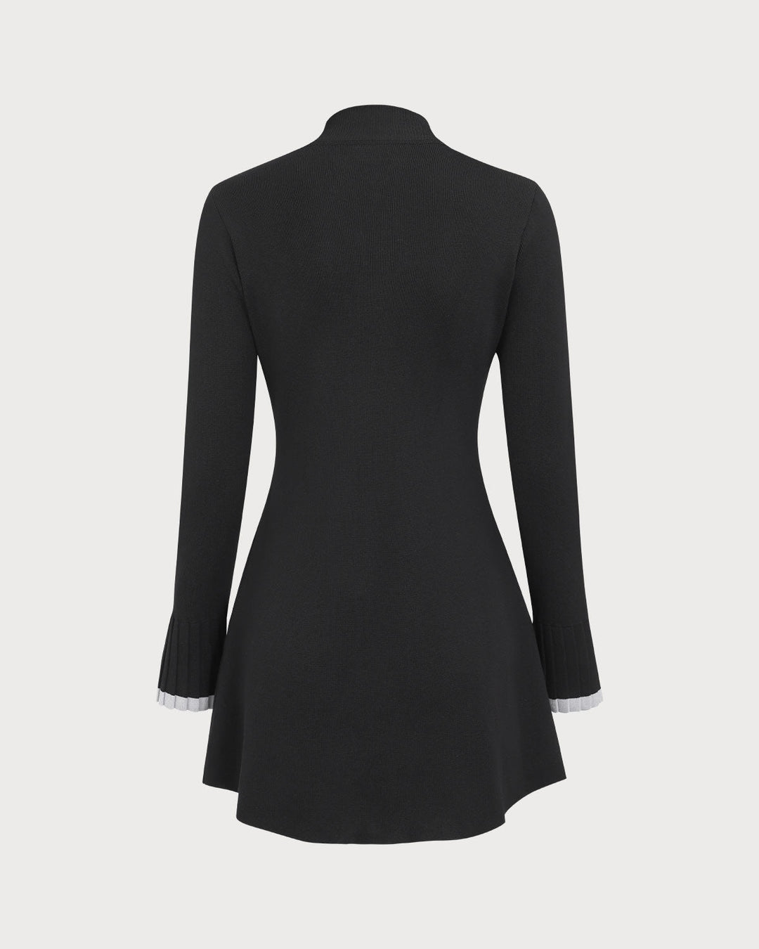 Morgan and Brooke | Black Long Sleeve Sweater Dress