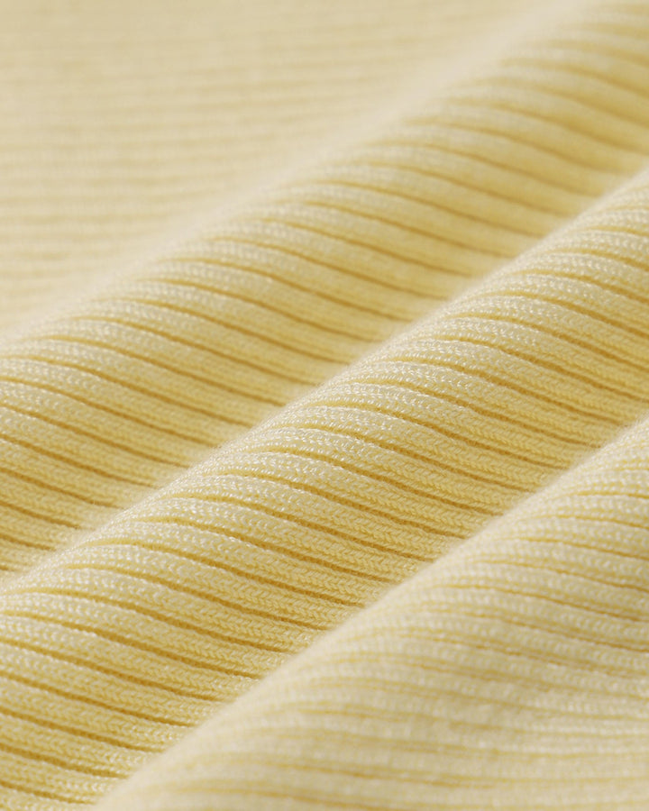 Morgan and Brooke | Yellow Knit Vest for Women