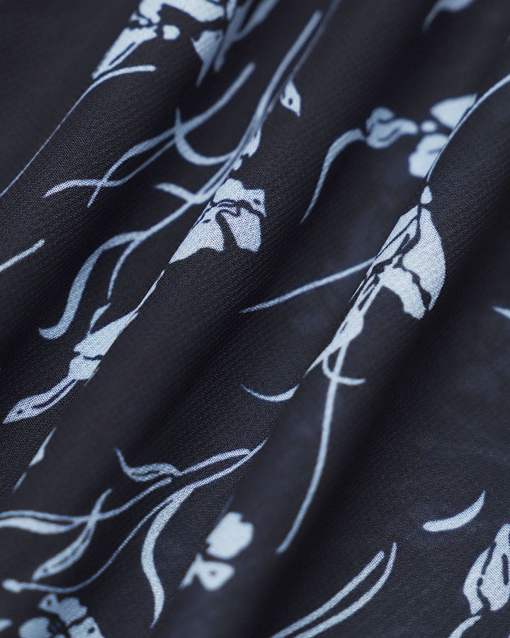 Morgan and Brooke | Navy Floral Midi Dress
