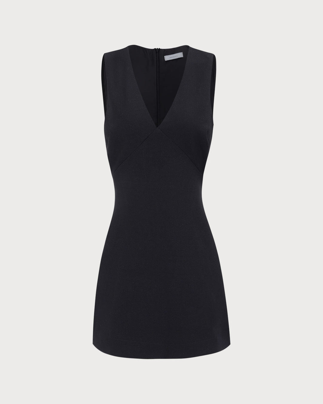 Morgan and Brooke | Black V-Neck Sleeveless Mini Dress