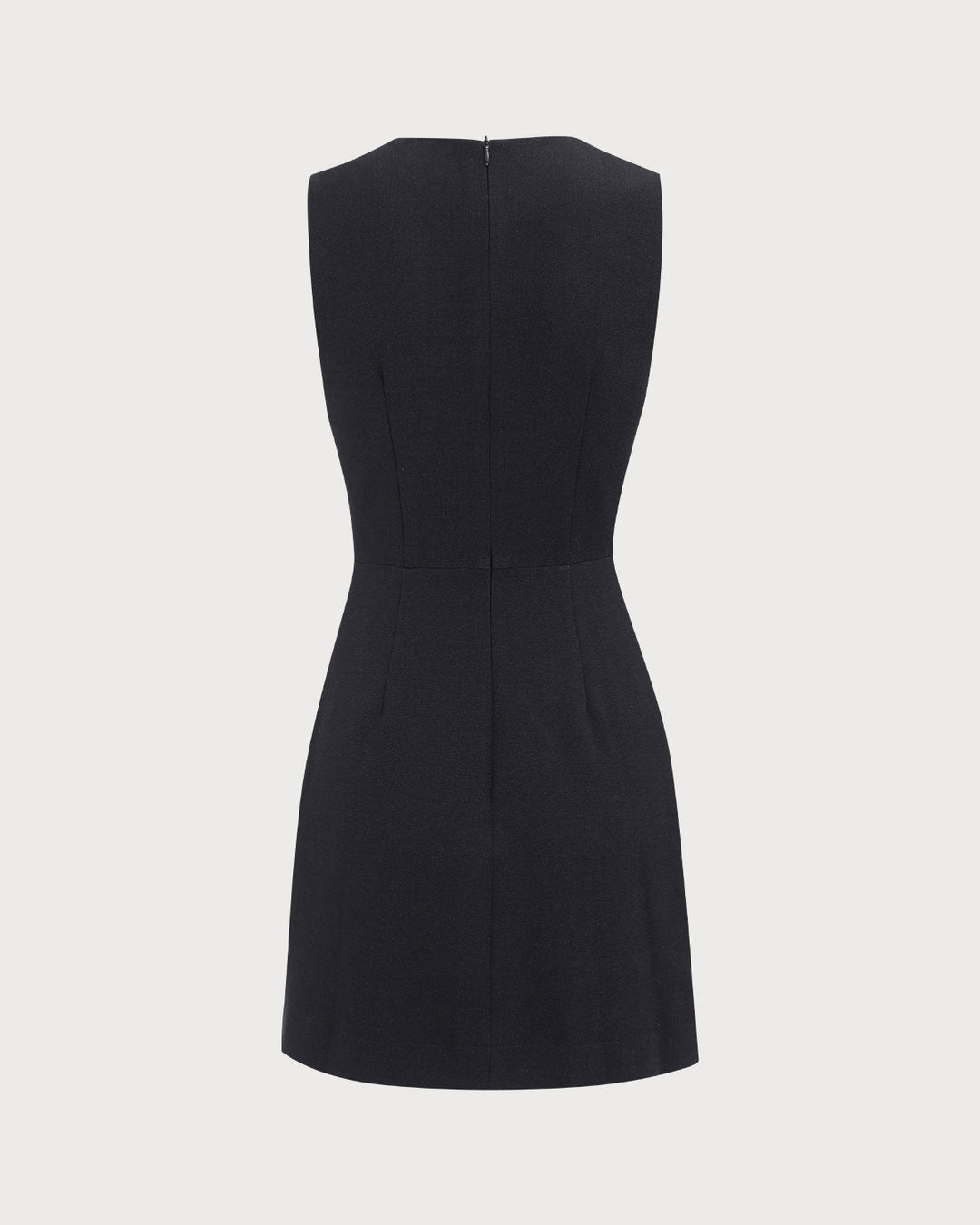 Morgan and Brooke | Black V-Neck Sleeveless Mini Dress