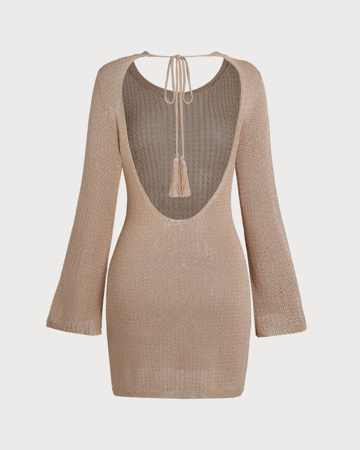 Morgan and Brooke | Khaki Bell Sleeve Cover-up