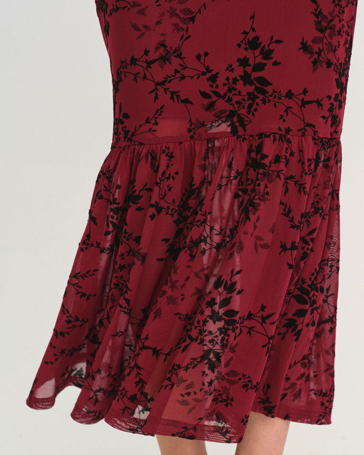 Morgan and Brooke | Floral Sleeveless Maxi Dress
