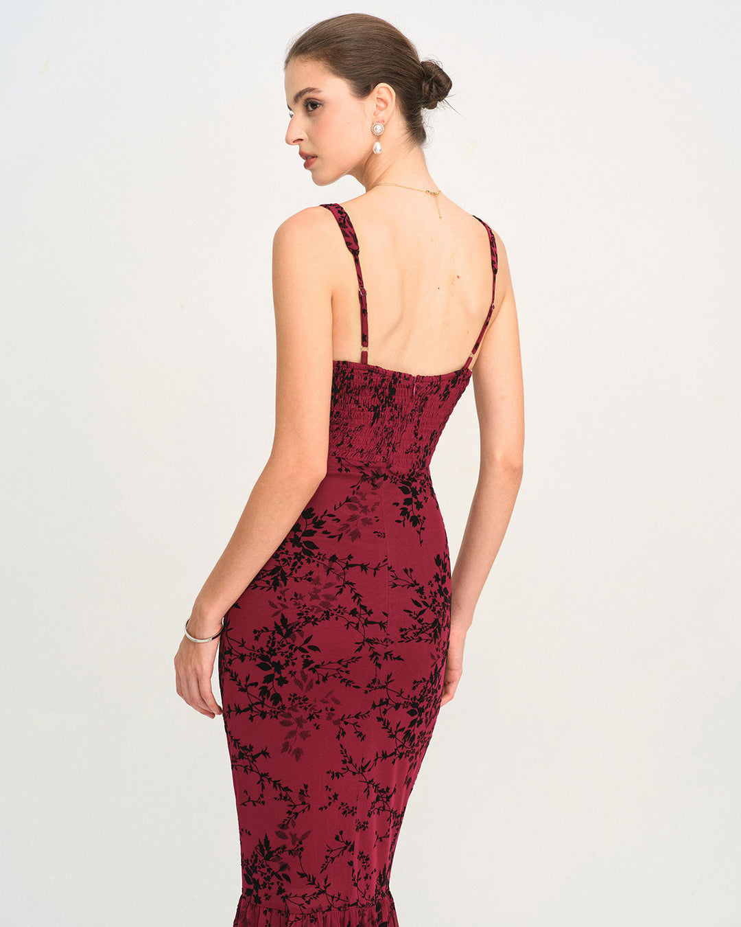 Morgan and Brooke | Floral Sleeveless Maxi Dress