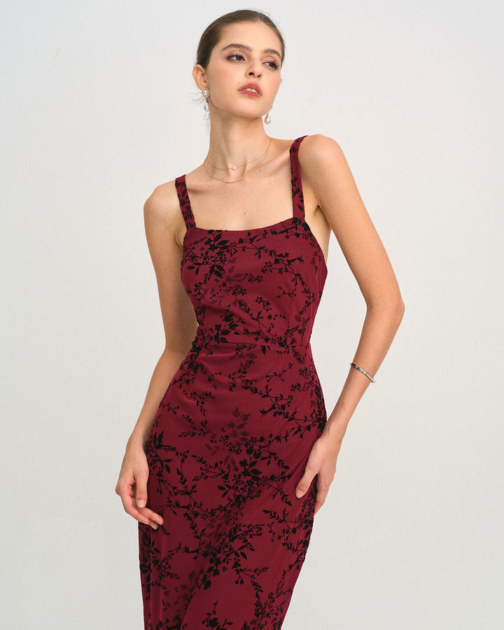Morgan and Brooke | Floral Sleeveless Maxi Dress