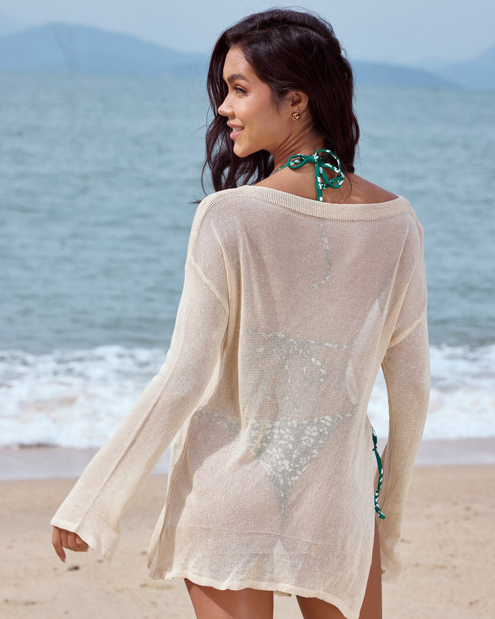 Morgan and Brooke | Apricot Swimsuit Cover-Up