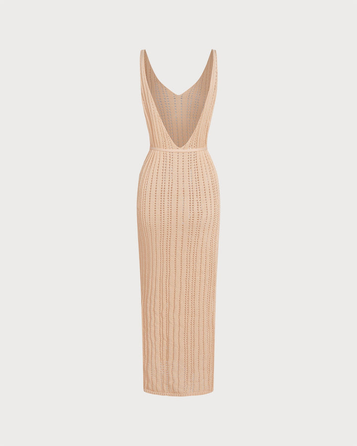 Morgan and Brooke | Crochet Swimsuit Cover-Up for Women in Apricot