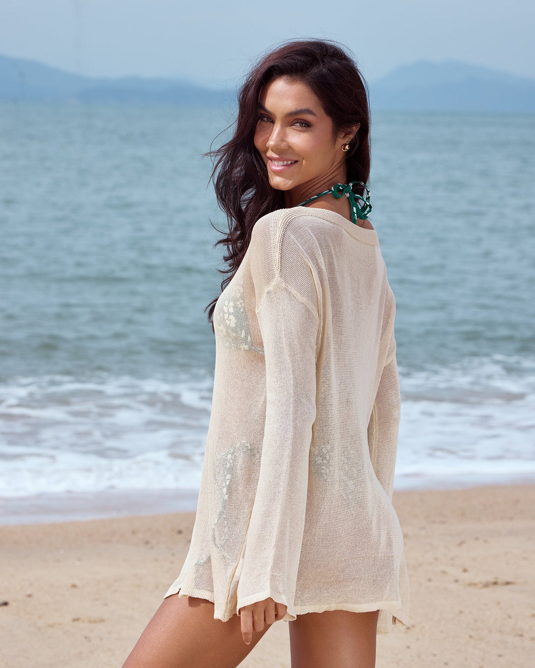Morgan and Brooke | Apricot Swimsuit Cover-Up