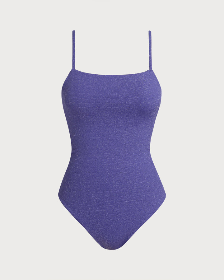 Morgan and Brooke | High Stretch One Piece Swimwear for Women in Purple
