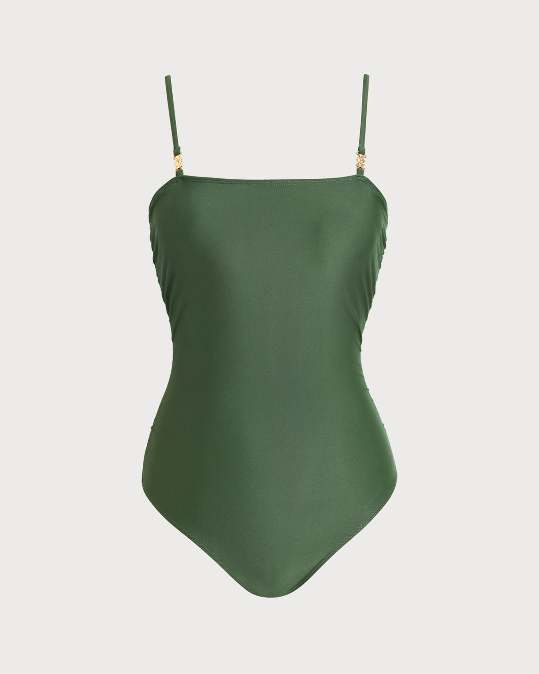 Morgan and Brooke | High Stretch One Piece Swimwear for Women in Green