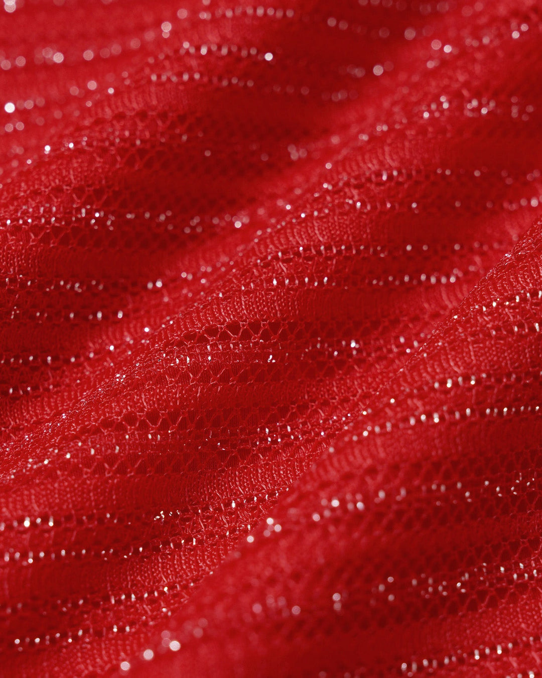 Morgan and Brooke | Underwire Bikini Set for Women in Red Sequins