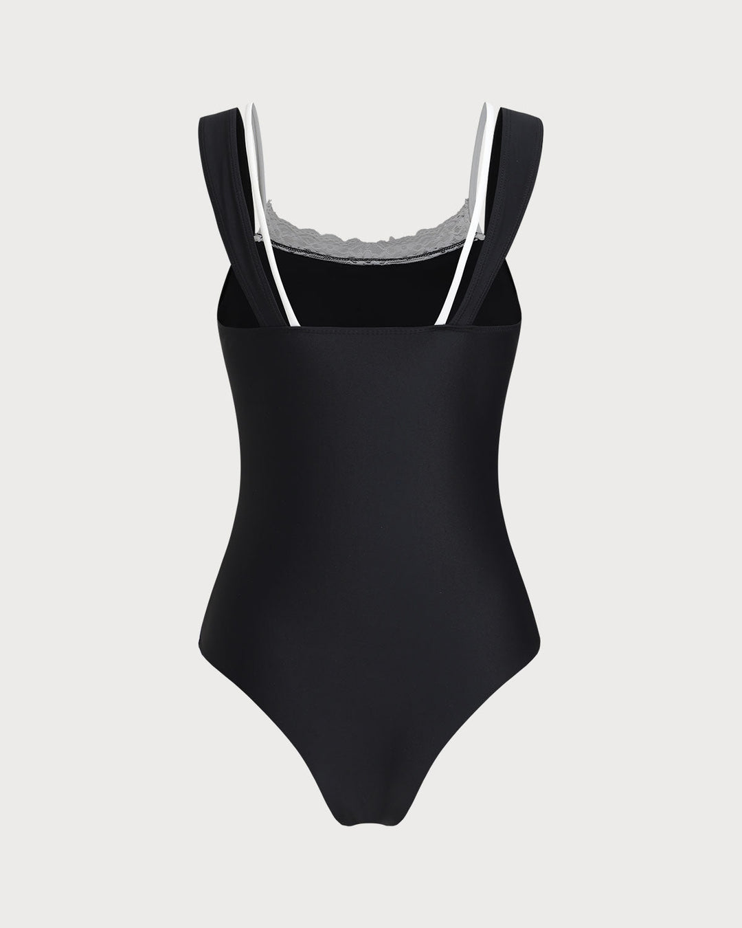 Morgan and Brooke | Black Lace One Piece Swimwear