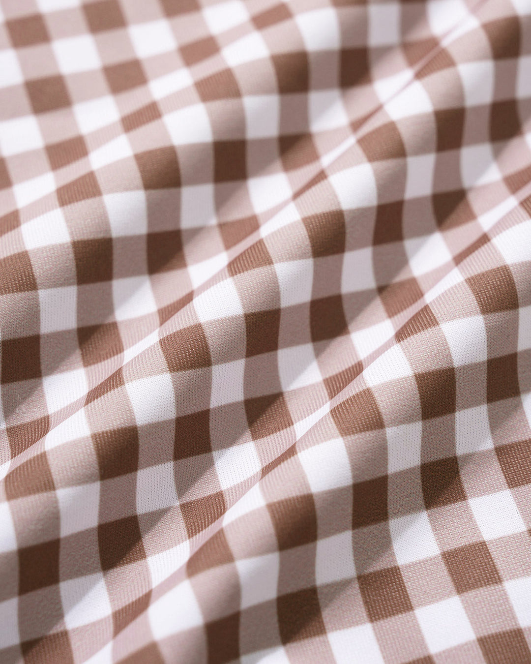 Morgan and Brooke | Plaid One Piece Swimwear for Women in Coffee