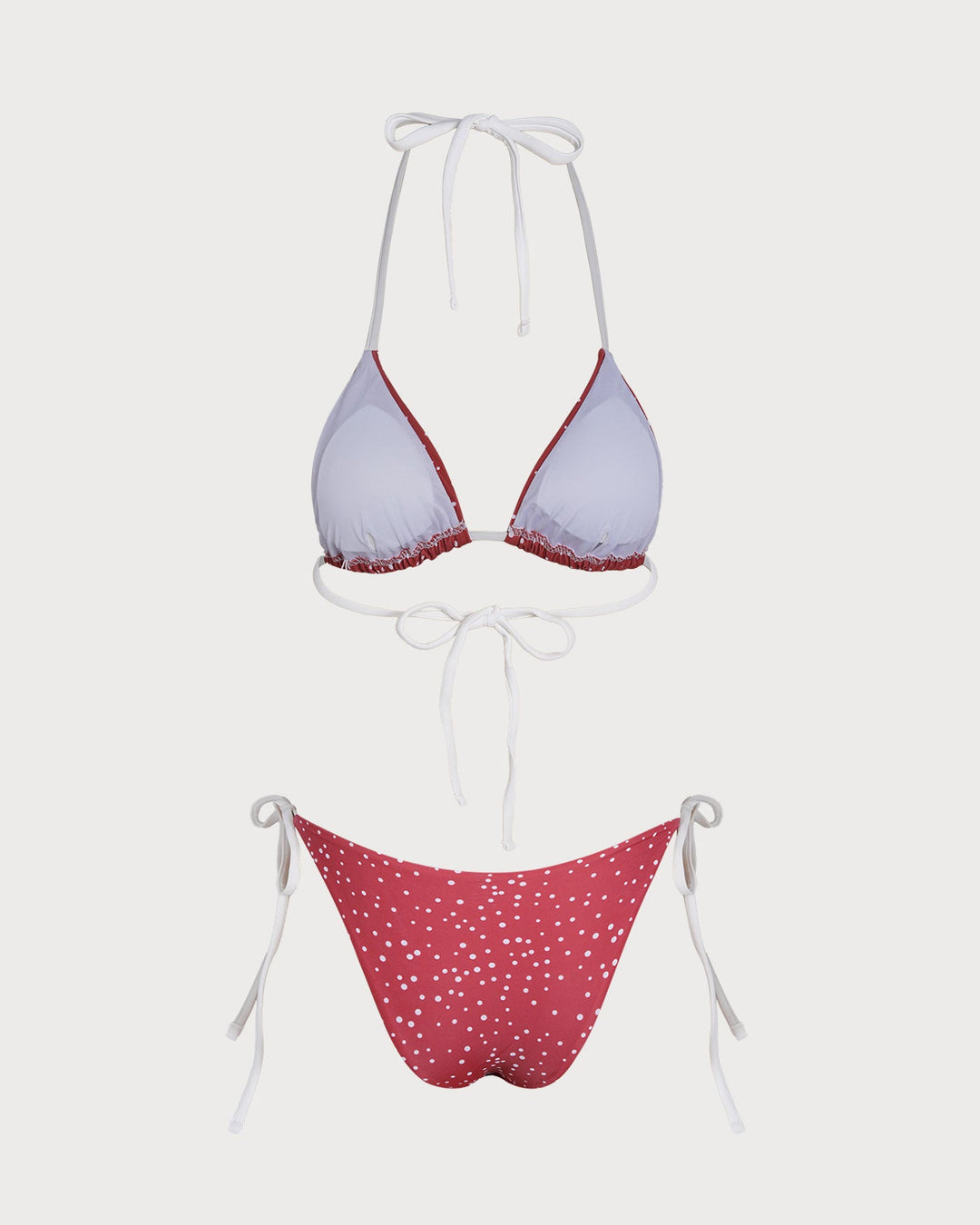Morgan and Brooke | Red Polka Dot Bikini Set
