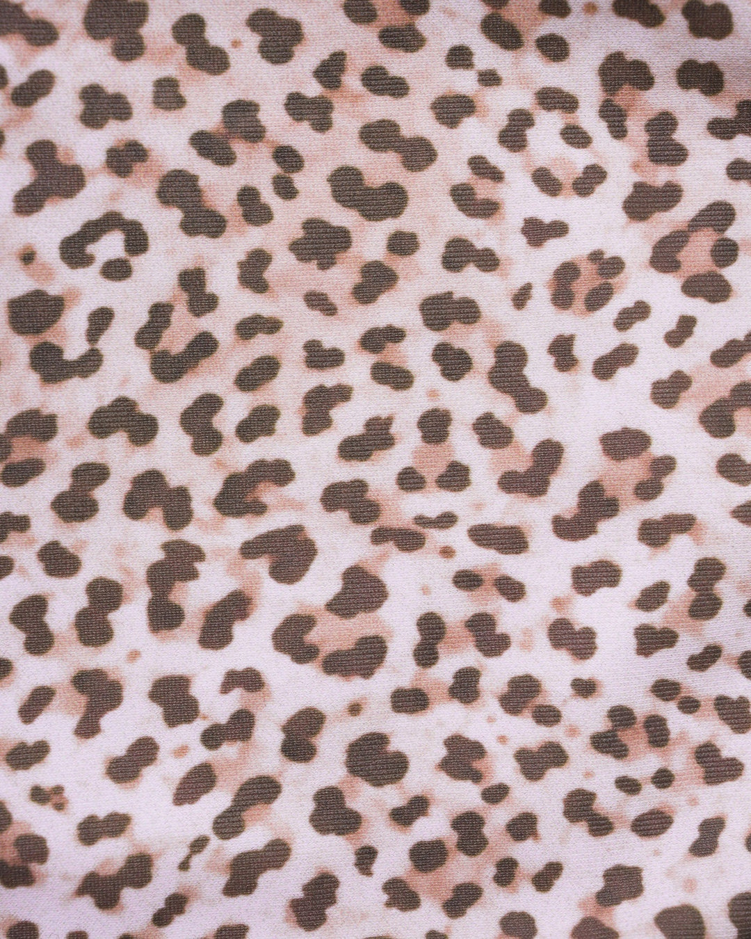Morgan and Brooke | Halter Bikini Set, Women's, Polyester, Regular Fit, Leopard Print